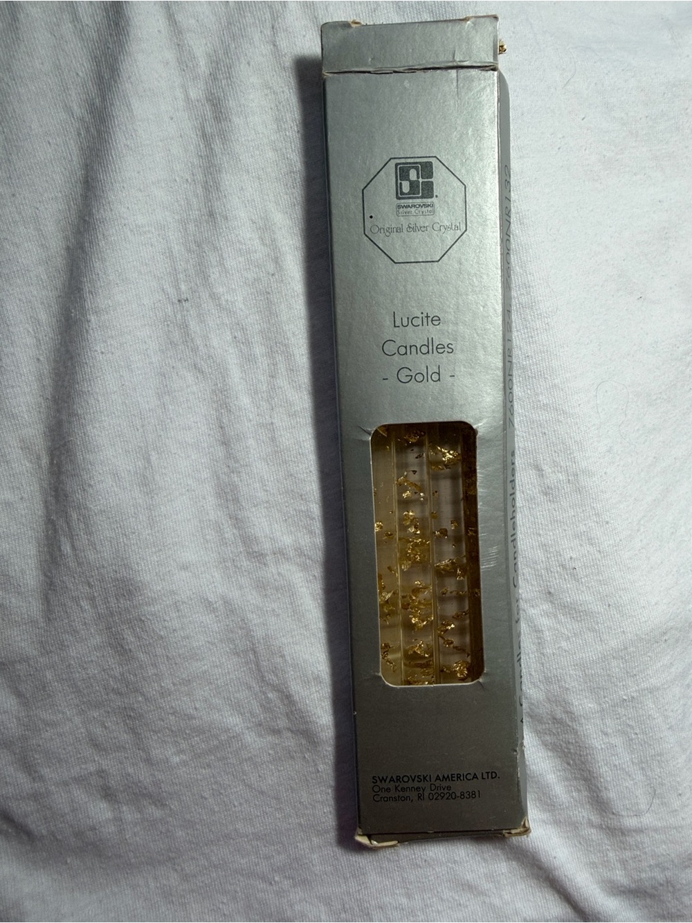 Lucite Candles 4pack NIB
